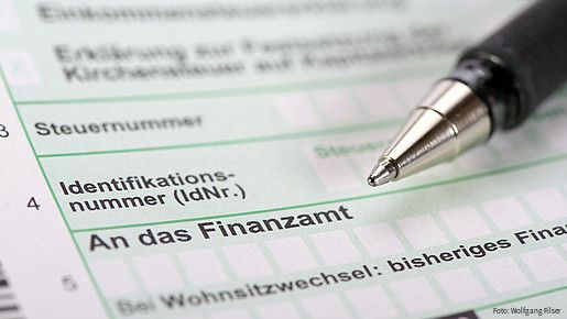 Formular für Steuererklärung ans Finanzamt