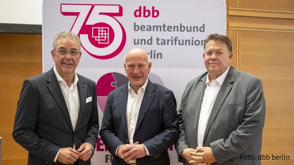 Zu sehen ist Käppis mit dem Schriftzug "dbb"