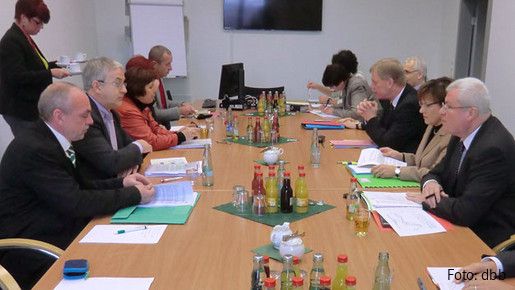 Gespräche mit Vertretern der sächsischen Landesregierung