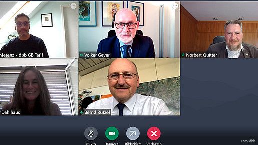 Videokonferenz mit Bernd Rützel, MdB