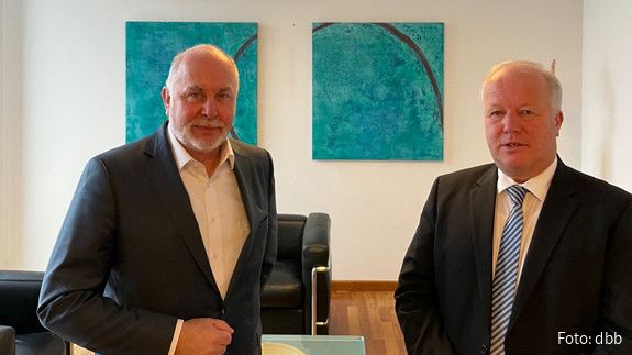 Ulrich Silberbach und Peter Weiß Ulrich Silberbach und Peter Weiß