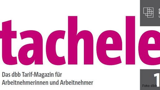 Das Foto zeigt das Cover der aktuellen Tacheles-Ausgabe.