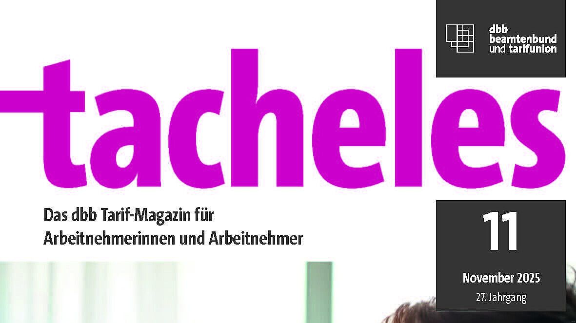 November-Ausgabe des Tarif-Magazins versandt