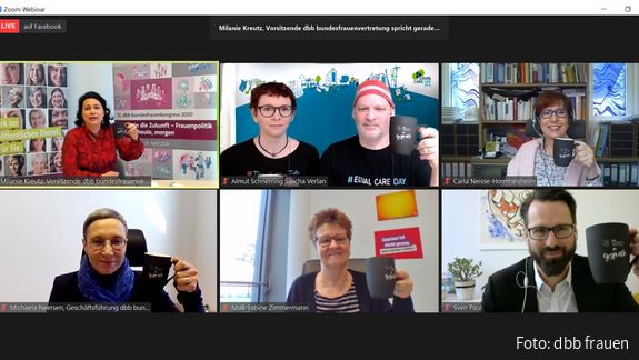 Politisches Frühstück zu Equal Care