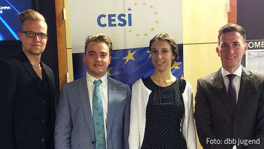 dbb jugend bei einer CESI Fachtagung in Tallinn