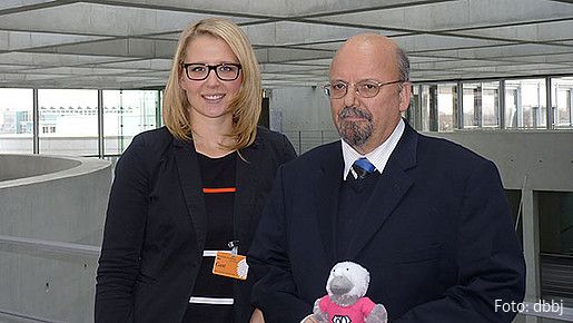 Kothe und SPD-Innenpolitiker Wolfgang Gunkel