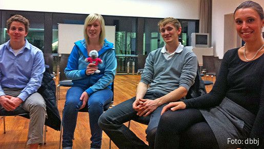 Gespräch mit Anwärtern im Auswärtigen Amt Gespräch mit Anwärtern im Auswärtigen Amt