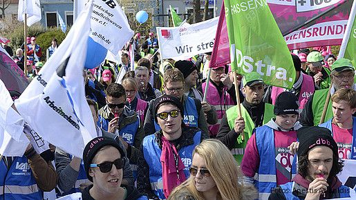 Warnstreik Erlangen
