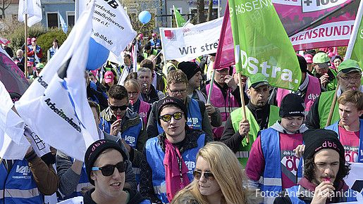 Warnstreik Erlangen