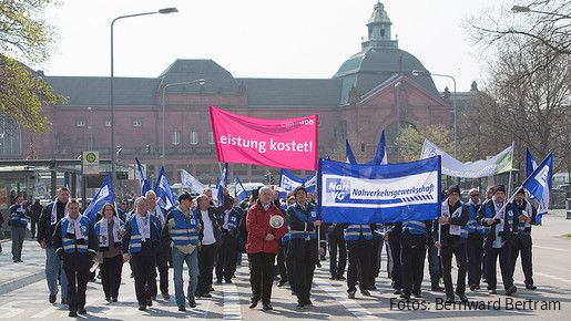 Warnstreik bei der WiBus Warnstreik bei der WiBus