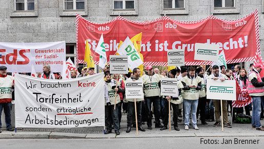 Demo Tarifeinheit Demo Tarifeinheit