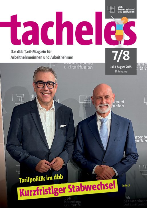 Ausgabe Nr. 7/8, Juli / August 2025
