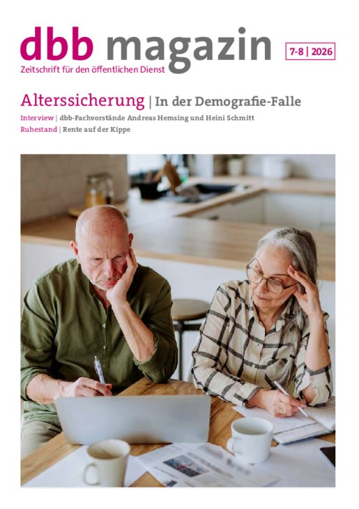 Ausgabe Nr. 07/08, Juli/August 2026