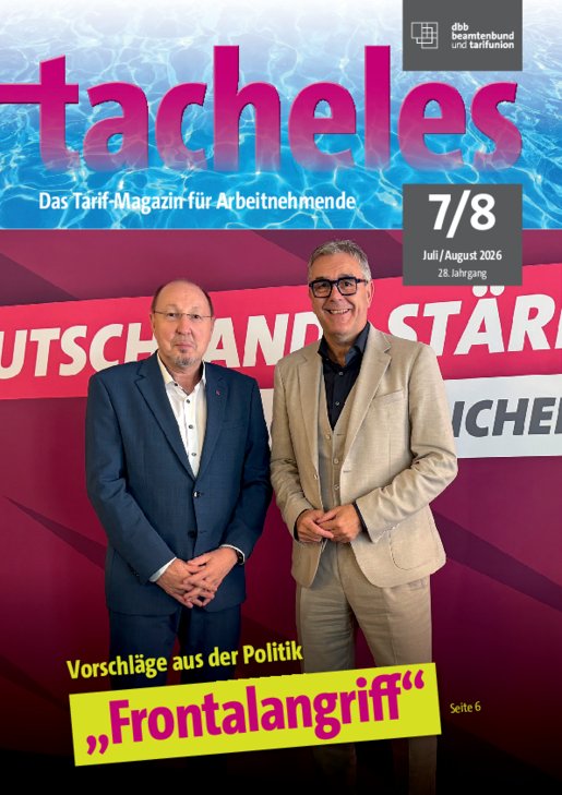 Ausgabe Nr. 7/8, Juli und August 2026